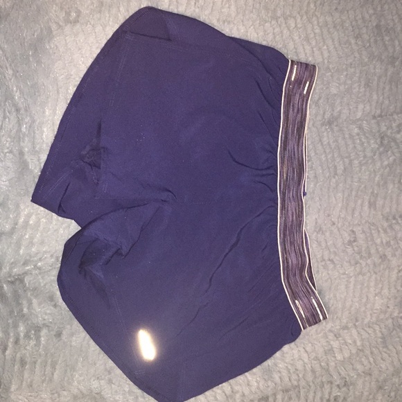 Navy Blue Athletic Shorts - Picture 1 of 4